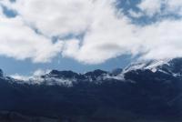 snow and hillside north of Tulbagh (wide-angle)