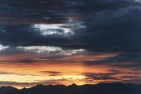 sunrise on altocumulus