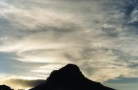 cirrus spectacle and clouds around Lion's Head