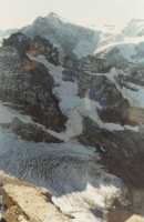 glacier wreathed mountain