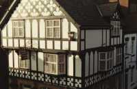 half timbered house in Chester