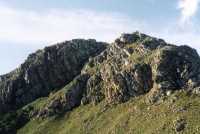 Leopard's Kloof and cliffs at Harold Porter Botanical Garden
