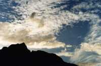 alto-cumulus spectacle behind Devil's Peak