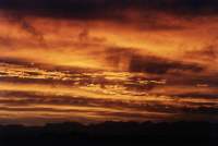 sunrise altocumulus with rays