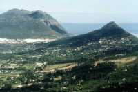 upper Hout Bay valley and Little Lion's Head from Constantia Corner