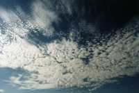 altocumulus patterns diverging
