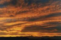 sunrise cirrus colours