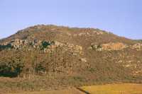 koppie and farm near Kasteelberg