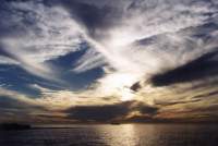 cirrus at dusk from Sea Point