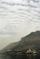 altomumulus over Muizenberg Mountain from Zandvlei