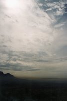 cirrus over Table Mountain from Ou Kaapse Weg