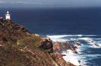 Mossel Bay lighthouse and cliffs