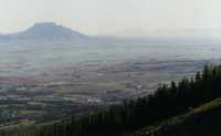 Paarl valley from Bain's Kloof pass
