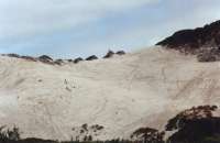 huge dune slopes