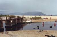 Kleinmond beach and river mouth