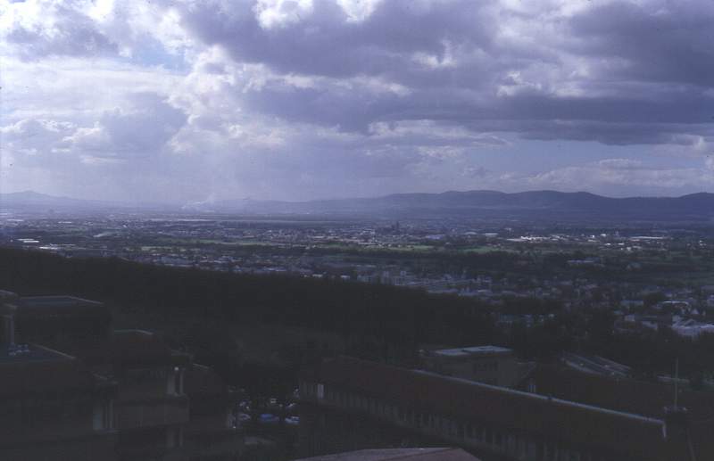 view due East from