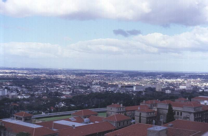 view South East from UCT